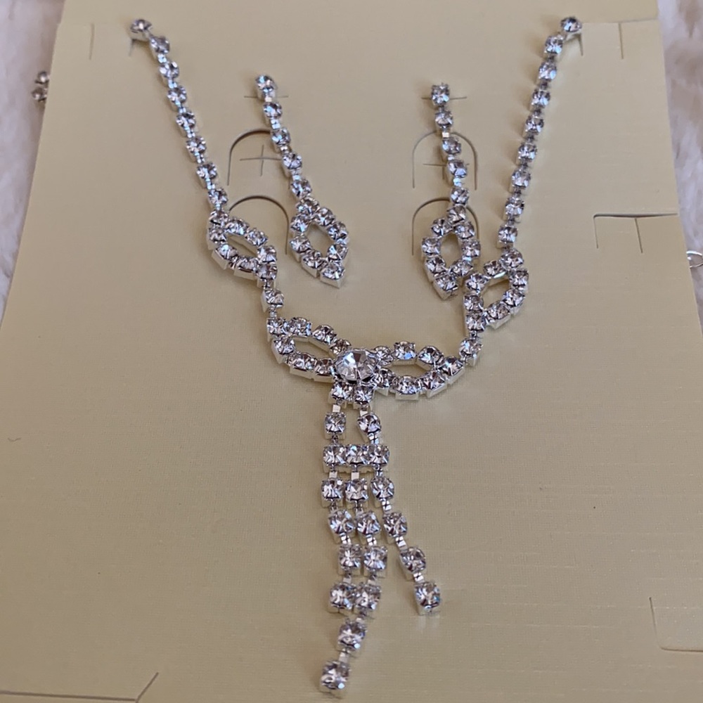 Earrings and Necklace Set